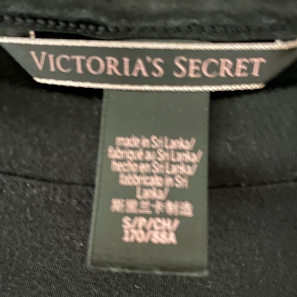 Victoria Secret Black W/Gold Cursive Love on Front - Picture 4 of 7